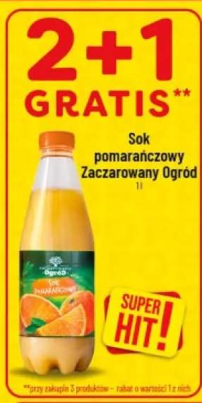 Sok pomarańczowy Zaczarowany Ogród