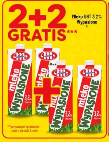 Mleko UHT 3,2% Wypasione