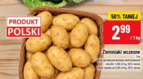 Ziemniaki wczesne polskie