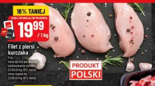 Filet z piersi kurczaka