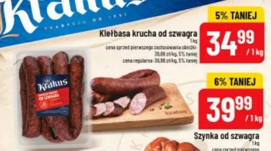 Kiełbasa krucha od szwagra Krakus