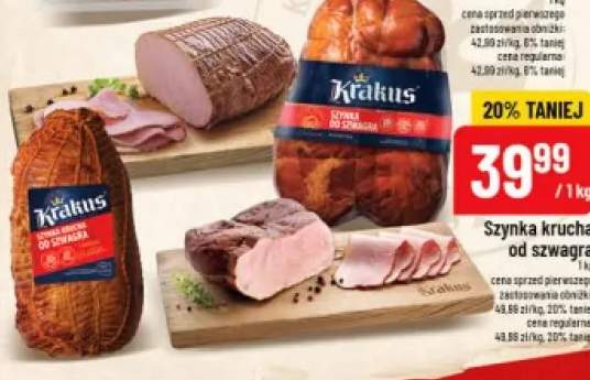 Szynka krucha od szwagra Krakus