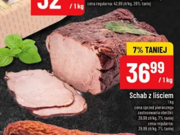 Schab z liściem