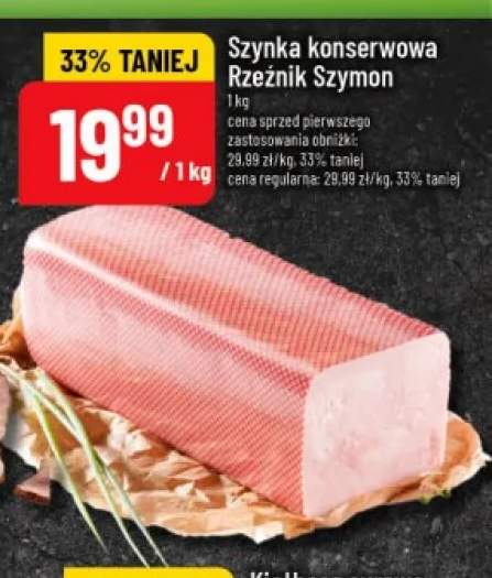 Szynka konserwowa Rzeźnik Szymon