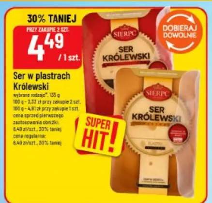 Ser w plastrach Królewski Sierpc
