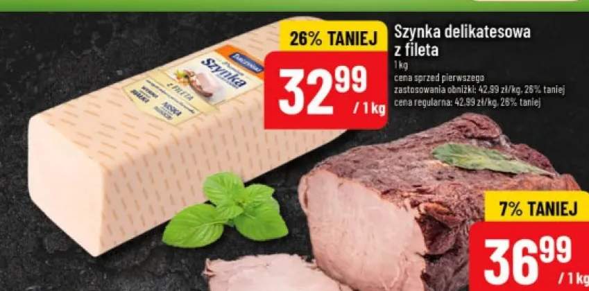 Szynka delikatesowa z fileta Tarczyński