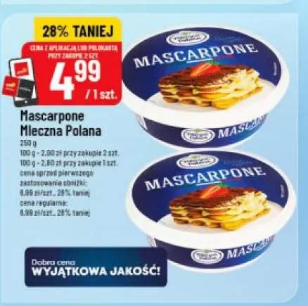 Mascarpone Mleczna Polana