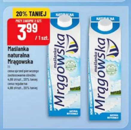 Maślanka naturalna Mrągowska
