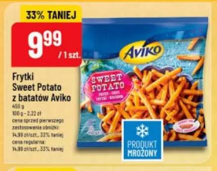 Frytki Sweet Potato z batatów Aviko