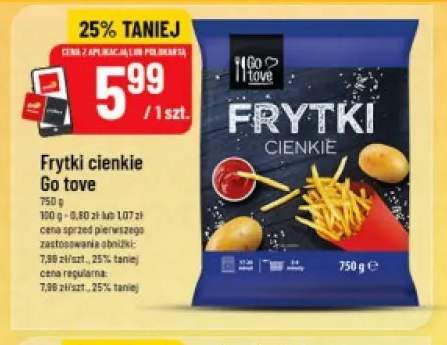 Frytki cienkie Go tove