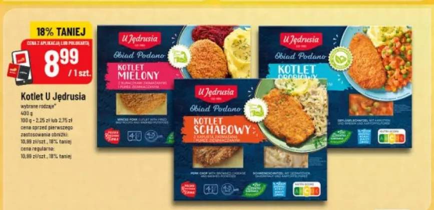 Kotlet schabowy U Jędrusia