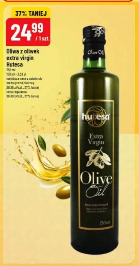 Oliwa z oliwek extra virgin Hutesa