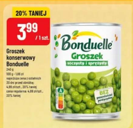 Groszek konserwowy Bonduelle