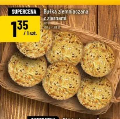 Bułka ziemniaczana z ziarnami