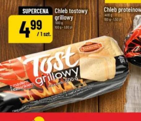 Chleb tostowy grillowy Oskroba
