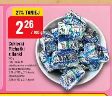 Cukierki Michałki z Hanki