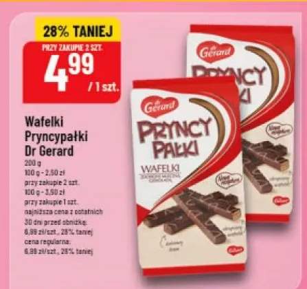 Wafelki Pryncypałki Dr Gerard