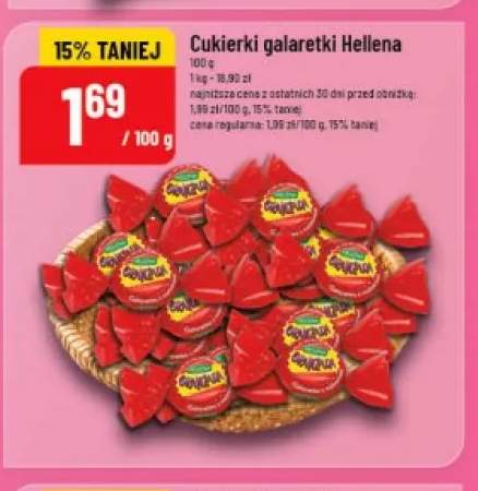 Cukierki galaretki Hellena
