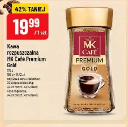 Kawa rozpuszczalna MK Café Premium Gold