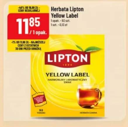 Herbata Lipton Yellow Label
