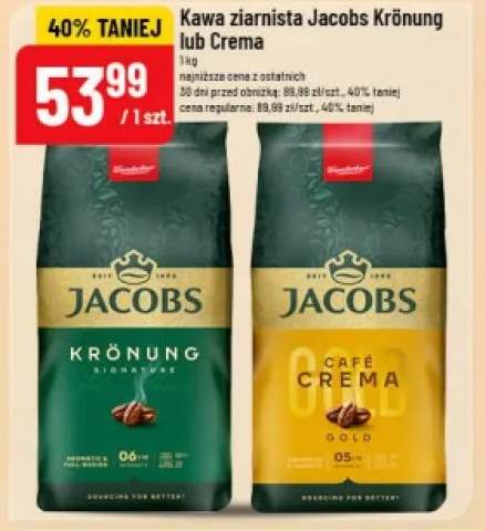 Kawa ziarnista Jacobs
