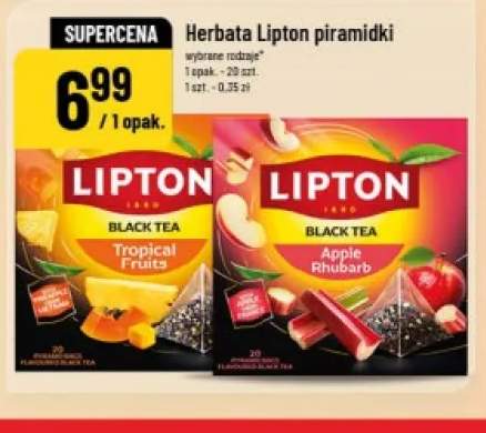 Herbata Lipton piramidki