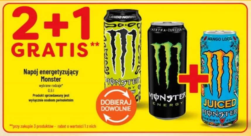 Napój energetyzujący Monster Lando Norris