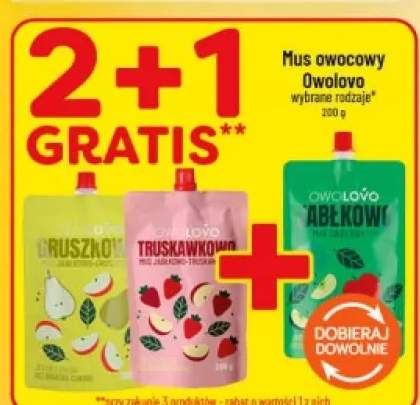 Mus owocowy Owolovo Gruszkowo