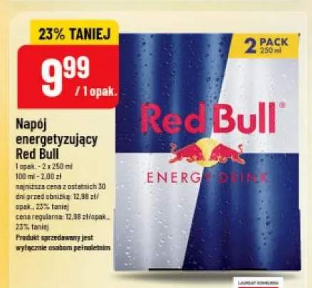 Napój energetyzujący Red Bull 2-pak 250ml