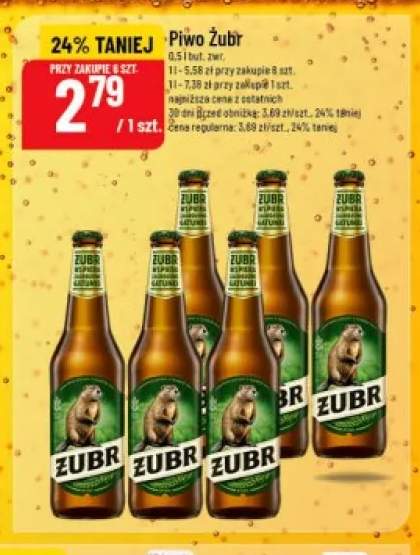 Piwo Żubr