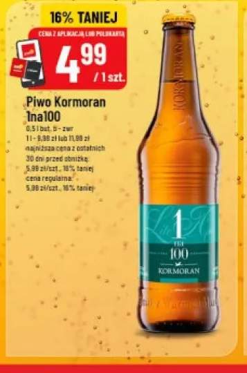 Piwo Kormoran 1na100
