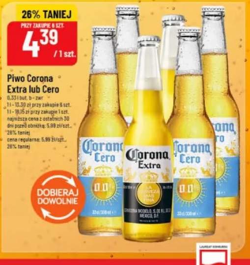Piwo bezalkoholowe Corona Cero