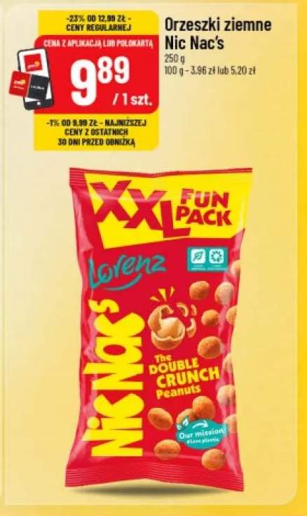 Orzeszki ziemne Lorenz Nic Nac's XXL Fun Pack