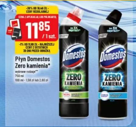 Płyn Domestos Zero kamienia