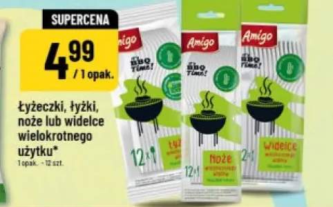 Widelce wielokrotnego użytku Amigo