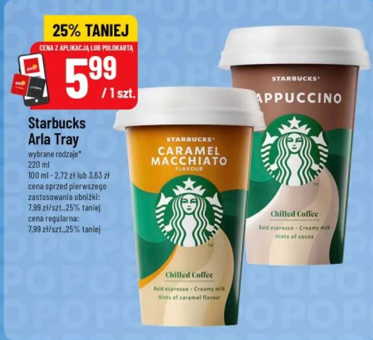 Napój kawowy Starbucks Caramel Macchiato