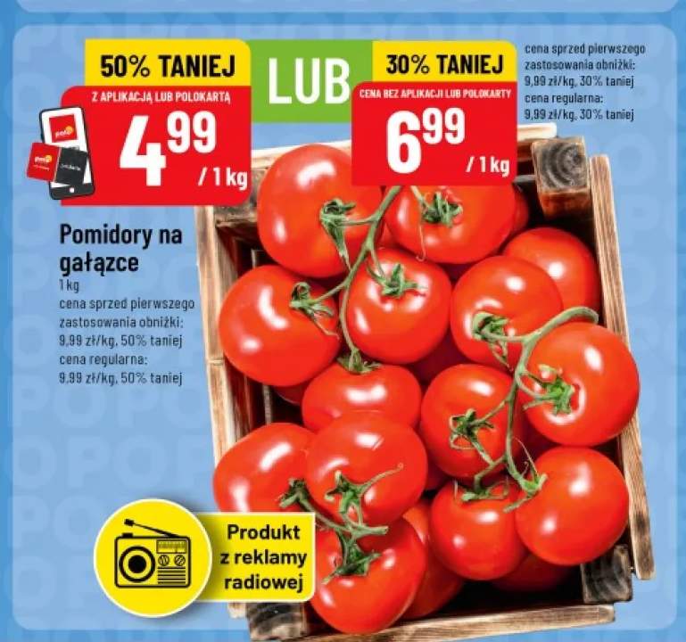 Pomidory na gałązce