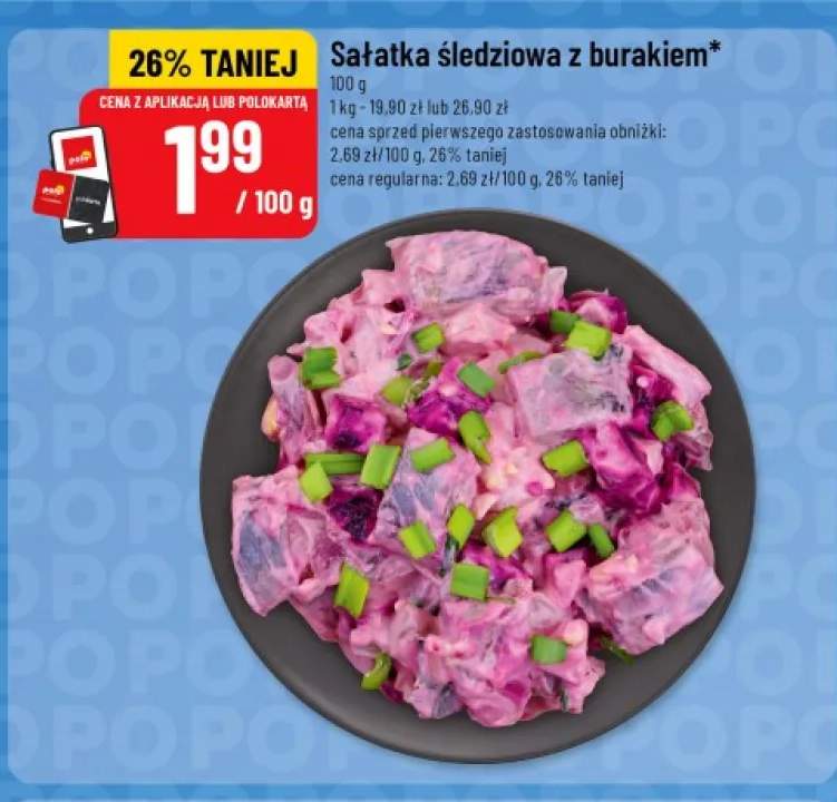 Sałatka śledziowa z burakiem