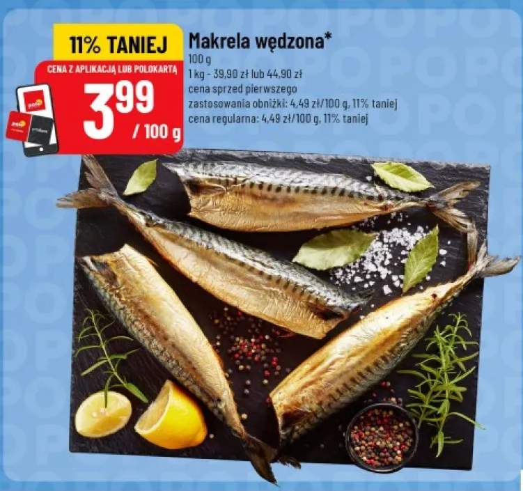 Makrela wędzona