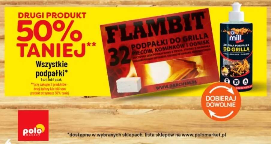 Podpałka do grilla Flambit