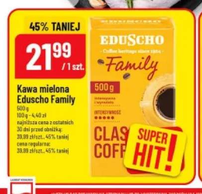 Kawa mielona Eduscho Family