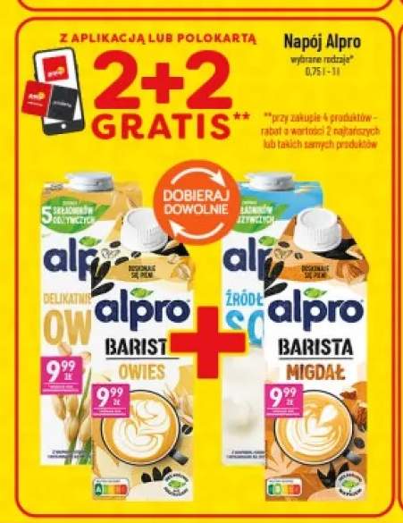 Napój owsiany Alpro Barista Owies
