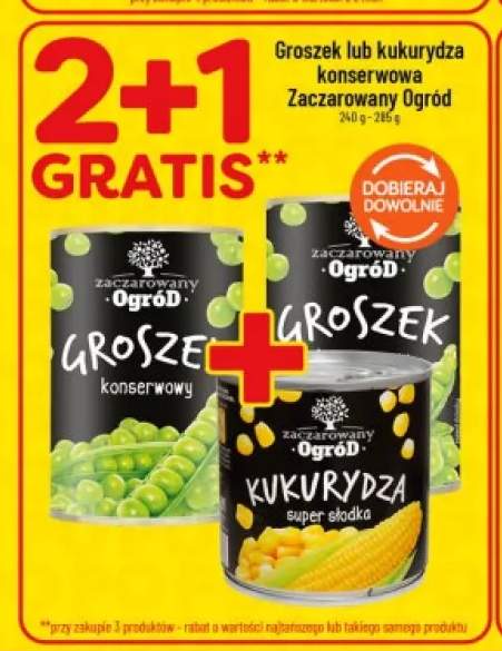 Groszek konserwowy Zaczarowany Ogród