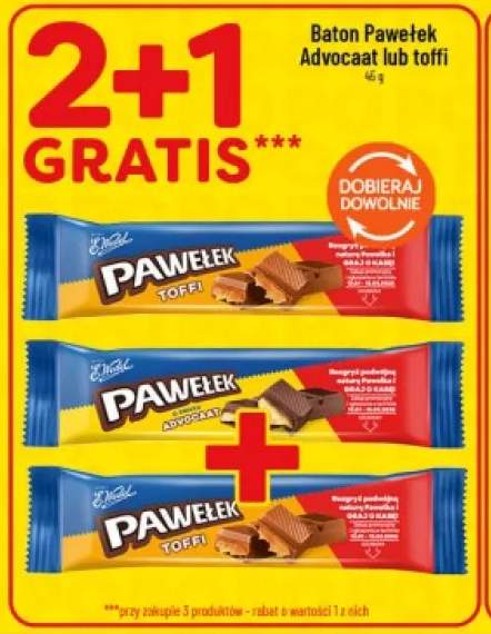 Baton E.Wedel Pawełek Toffi