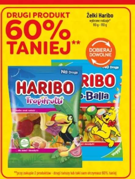 Żelki Haribo Tropifrutti