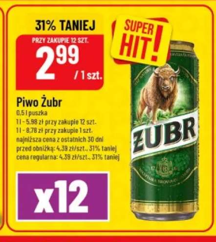 Piwo Żubr
