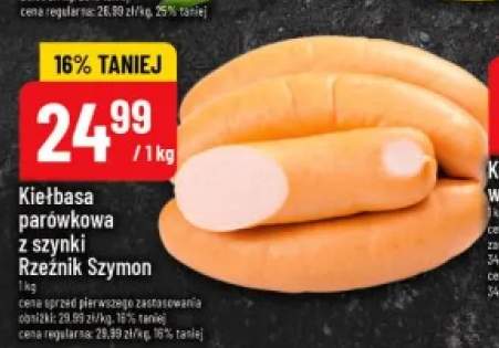 Kiełbasa parówkowa z szynki Rzeźnik Szymon