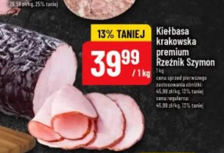 Kiełbasa krakowska premium Rzeźnik Szymon