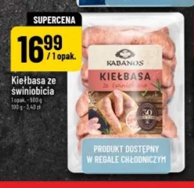 Kiełbasa ze świniobicia Kabanos