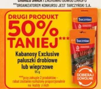 Kabanosy Exclusive Paluszki Wieprzowe Tarczyński